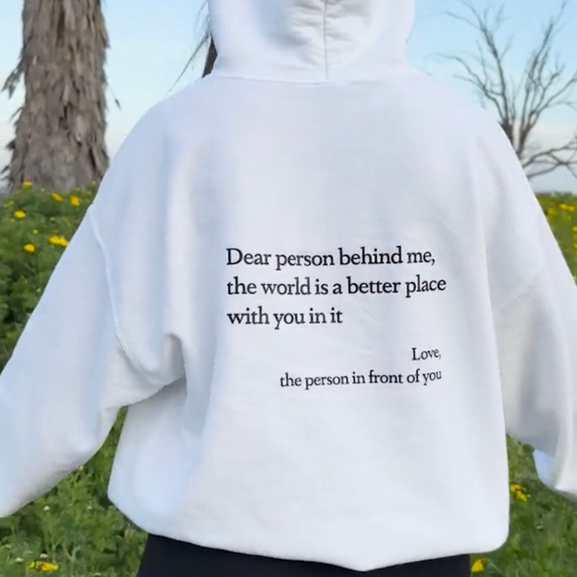 Dear person Hoodie